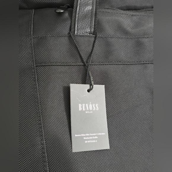 NWT Benóss Milan Elite Traveler's Collection Weekender Duffle Bag - Picture 5 of 13